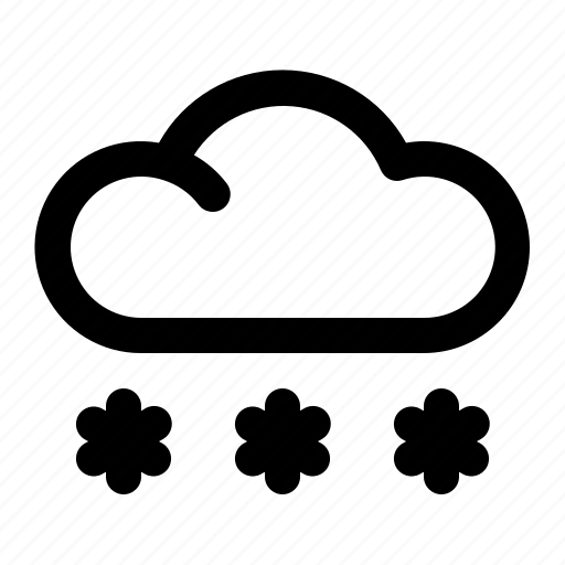 Climate, cloud, forecast, snow, snowy, weather, winter icon - Download on Iconfinder