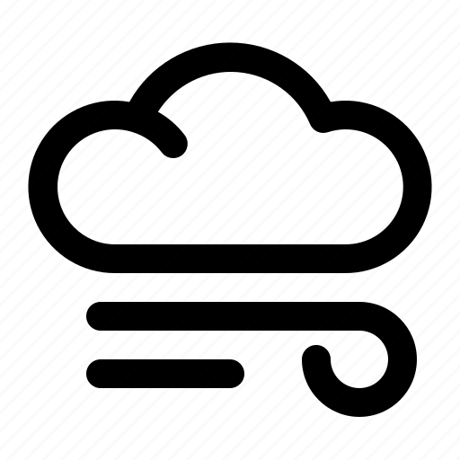 Climate, cloud, cloudy, forecast, rain, weather, windy icon - Download on Iconfinder