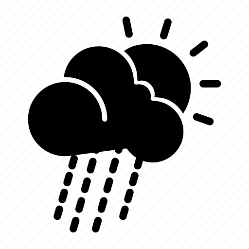 Rain, solid, summer, sun, weather icon - Download on Iconfinder