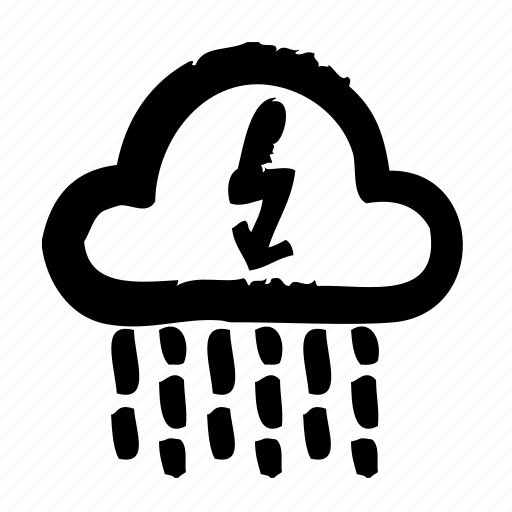 And, forecast, rain, report, temperature, thunder, weather icon - Download on Iconfinder