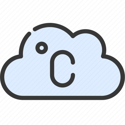 Cloud, celsius, climate, forecast, degrees icon - Download on Iconfinder