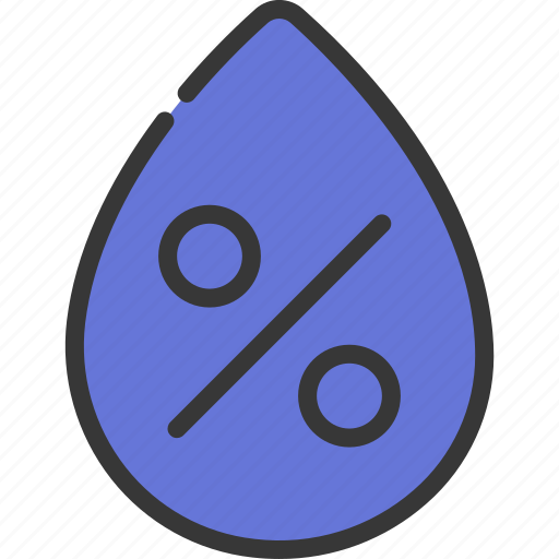 Percentage, of, rain, climate, forecast, prediction icon - Download on Iconfinder