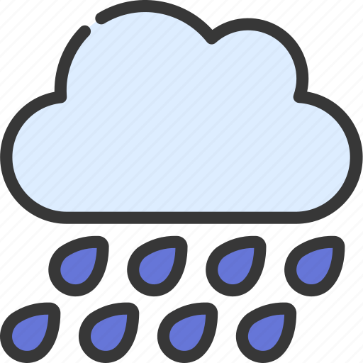 Rain, storm, cloud, climate, forecast, raining icon - Download on Iconfinder