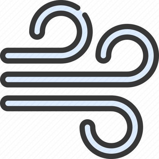 Wind, climate, forecast, windy, air icon - Download on Iconfinder