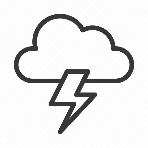 Lighting, thunder, weather icon - Download on Iconfinder