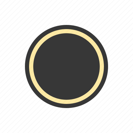 Dark, dark moon, luna eclipse, moon, weather icon - Download on Iconfinder