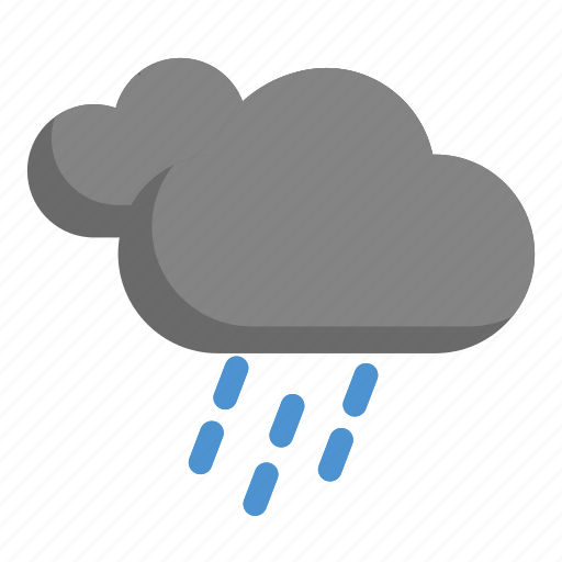 Cloudy, rain, raining, weather icon - Download on Iconfinder