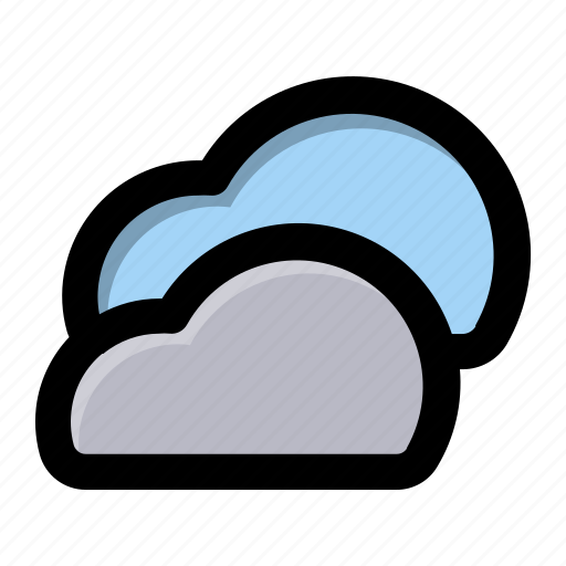 Clouds, weather, cloud wind, cloud, wind, forecast, cloudy icon - Download on Iconfinder