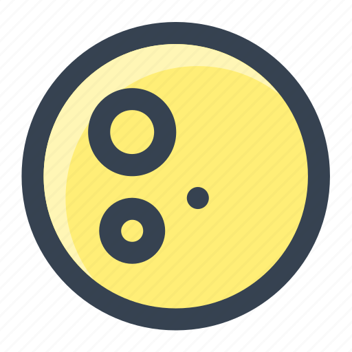 Fullmoon, moon, night, sky, space icon - Download on Iconfinder