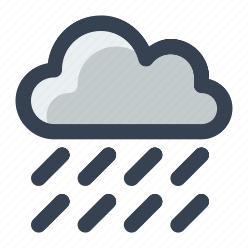 Heavy, rain, storm, cloud, weather icon - Download on Iconfinder