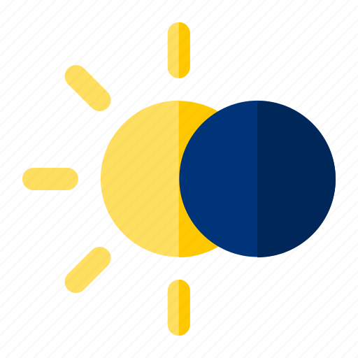 Eclipse, sun, solar, astronomy icon - Download on Iconfinder