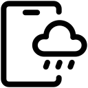 weather, mobile, smartphone, app, forecast, cloud, rain, report