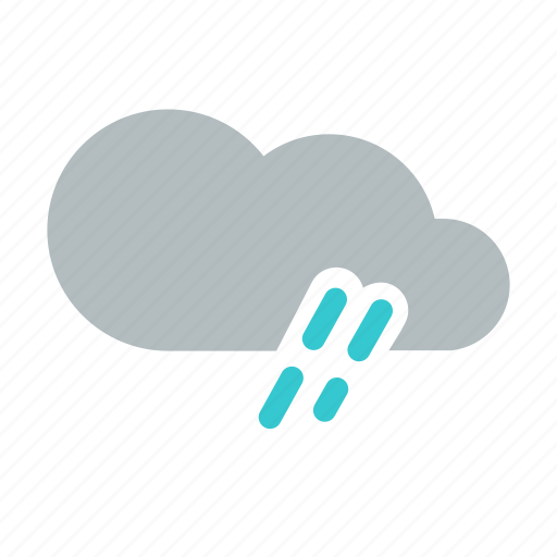 Weather, cloud, drizzle, heavy rain, rain, shower icon - Download on Iconfinder