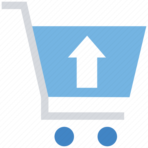 Cart, commerce, online, shopping, shopping cart, up arrow, web icon - Download on Iconfinder