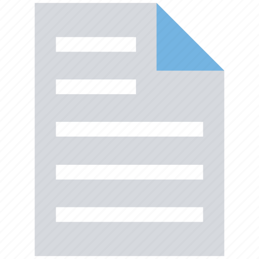 Document, documents, file, page, paper, sheet, text icon - Download on Iconfinder