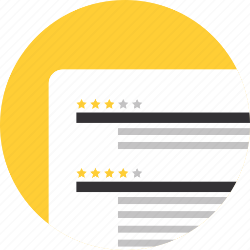 Customer, feedback, rating, review, favorites, internet, blog icon - Download on Iconfinder