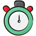 alarm, clock, stopwatch, timer