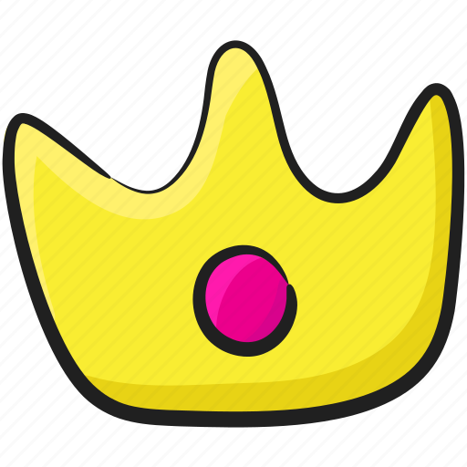Crown, gold crown, king, prince, princess, queen, victory sign icon - Download on Iconfinder