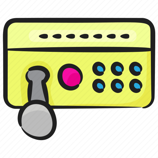 Game controller, gamepad, joystick, motion joystick, remote controller, video game equipment, volume pad icon - Download on Iconfinder