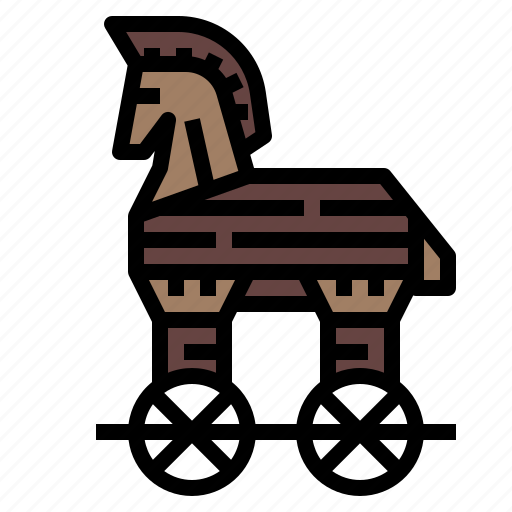 Ancient, horse, security, trojan, virus icon - Download on Iconfinder