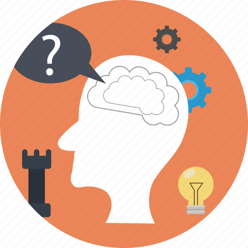Head, idea, man, mind, question, search, thinking icon - Download on Iconfinder