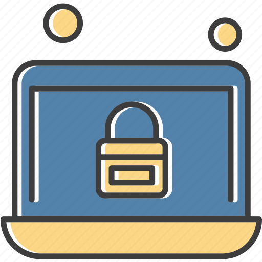 Laptop, lock, locked, security icon - Download on Iconfinder
