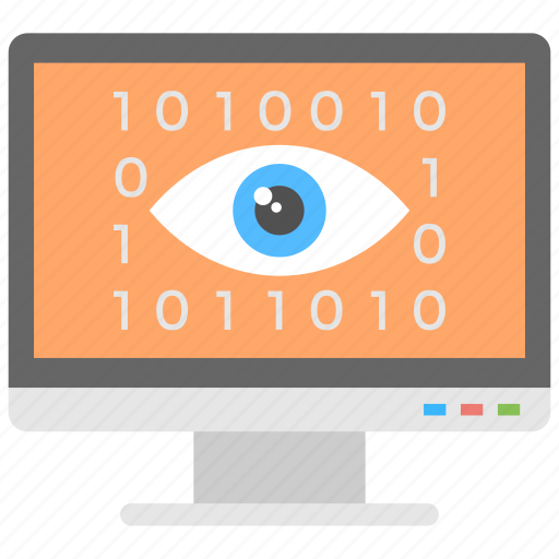 Cyber eye, cyber security, digital technology, system privacy, web monitoring icon - Download on Iconfinder