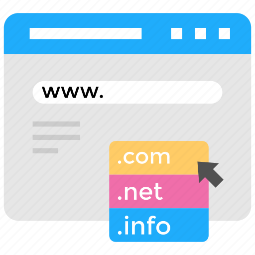 Domain availability, domain name registration, domain services, web construction, website hosting icon - Download on Iconfinder