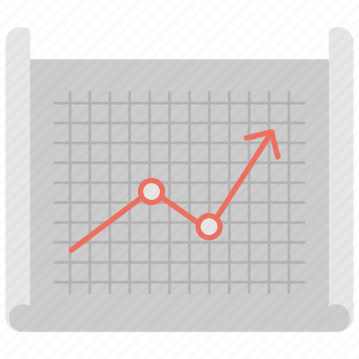 Analytical graph, financial chart, growing graph, growth analysis, statistics chart icon - Download on Iconfinder
