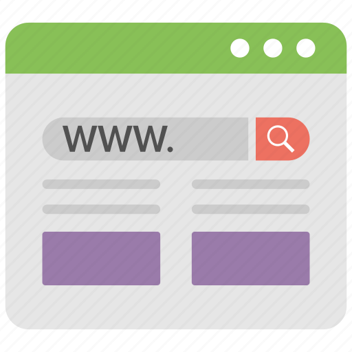 Online search, web surfing, website address, website url, www icon - Download on Iconfinder