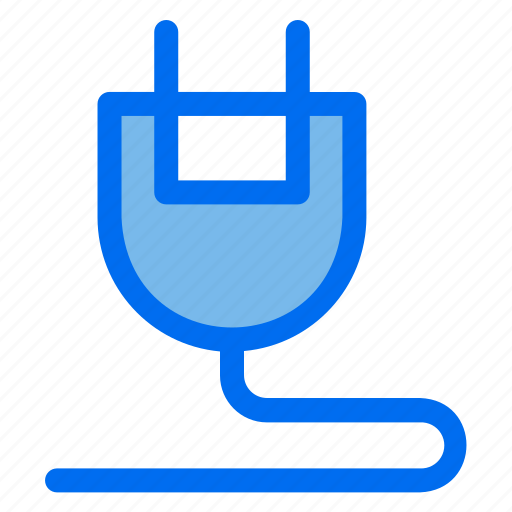 Plug, web, app, power, electrical, cord icon - Download on Iconfinder
