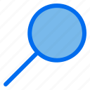 search, web, app, glass, magnifying, loupe