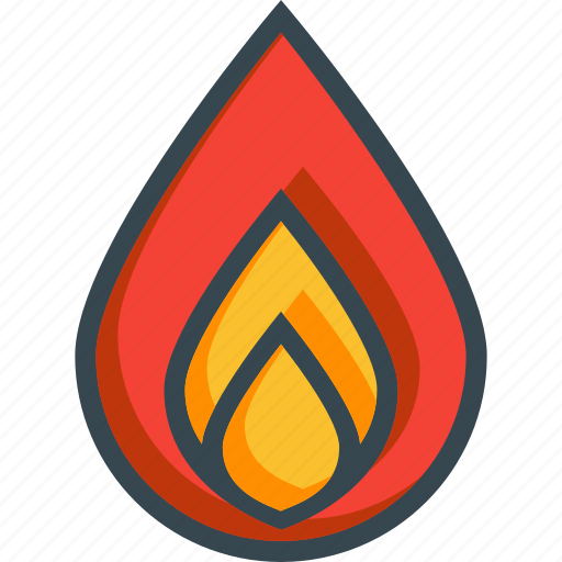 Burn, fire, flame, heat, hot, temperature icon - Download on Iconfinder