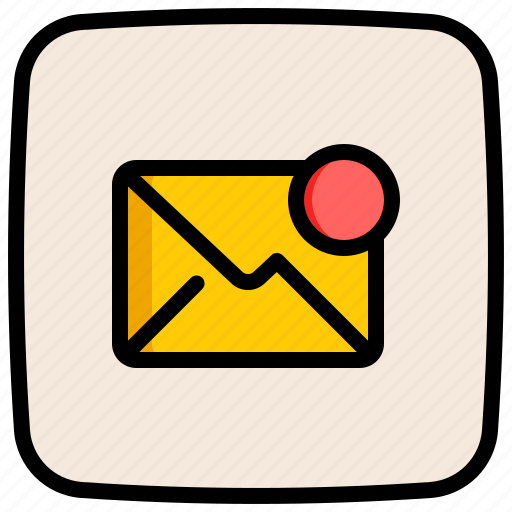 Notification, communications, mail, message, email, envelope, new icon - Download on Iconfinder