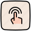hand, cursor, click, finger, tap, gesture 