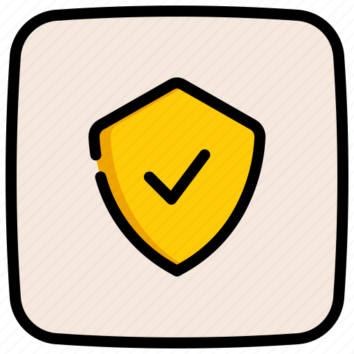 Safe, quality, security, lock, shield, check icon - Download on Iconfinder