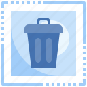 delete, bin, trash, garbage, can, web, button