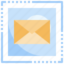email, web, button, communications, envelope, letter