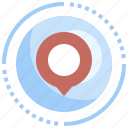 location, map, point, placeholder, pin