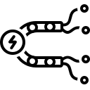 cable carriers, cord, wire, flexible, electronic, circuits, glyph cable