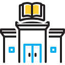 library, athenaeum, book collection, book room, learning, encyclopedia, building