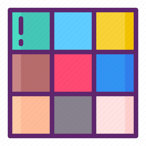 Palette, cube, rubik, box icon - Download on Iconfinder