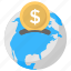global currency, global investment, international finance, online banking, world banking 