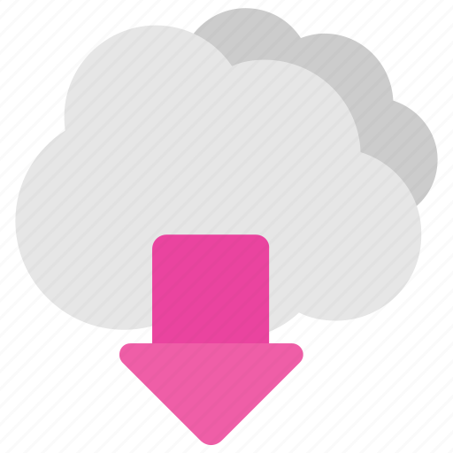 Cloud backup, cloud computing, cloud data transfer, cloud downloading, cloud storage icon - Download on Iconfinder