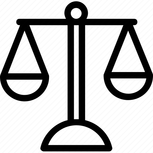 Balance, justice, law, legal, scales icon - Download on Iconfinder