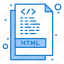 page, html, coding, document 