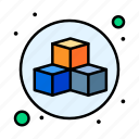 3d, box, cube, design