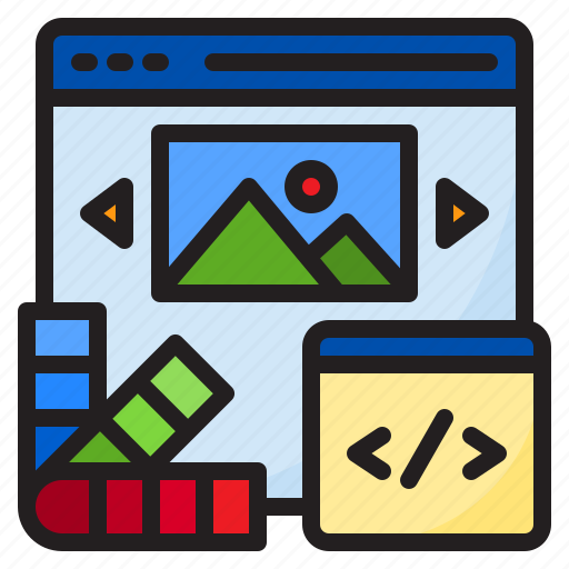 Web, palette, coding, picture, image icon - Download on Iconfinder