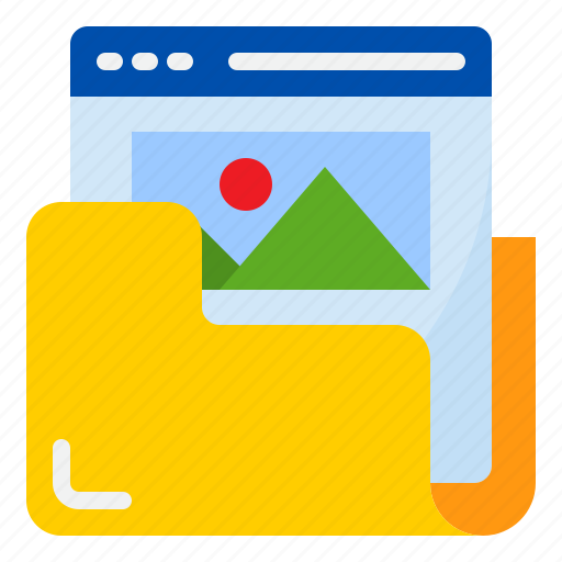 File, folder, picture, web, image icon - Download on Iconfinder
