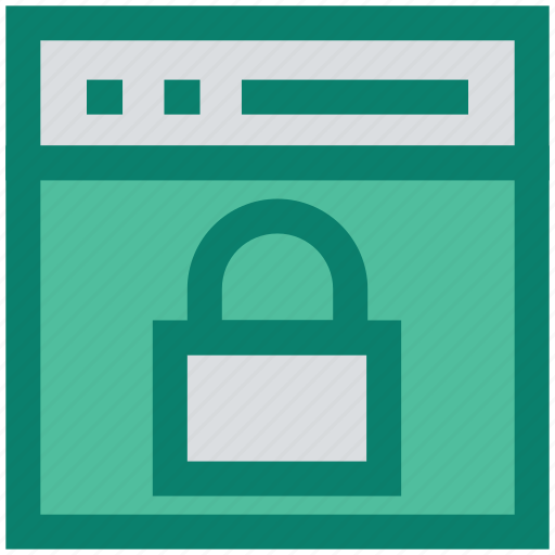 Blog, development, lock, security, web, webpage, website icon - Download on Iconfinder